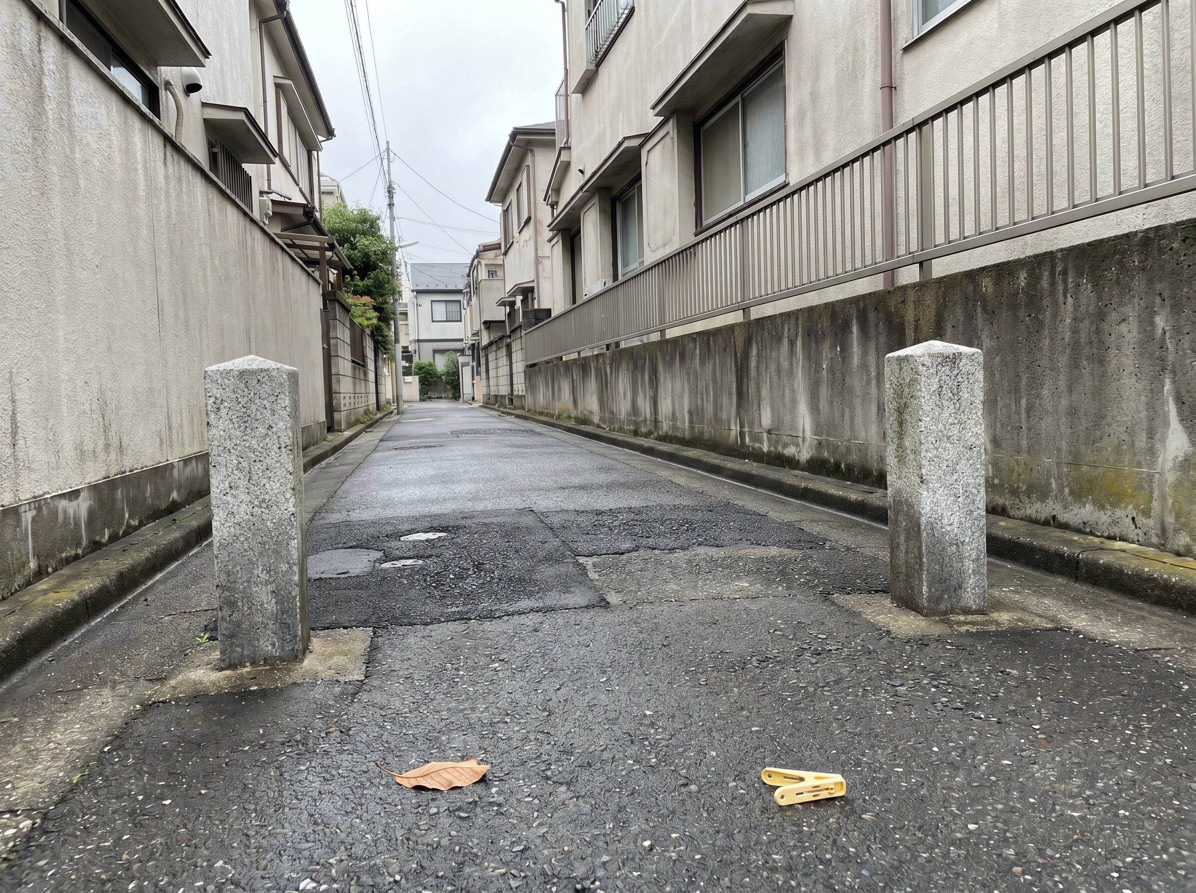 Sub-roji mouth in Daita 3-chome-Mitte, forty-five centimetres