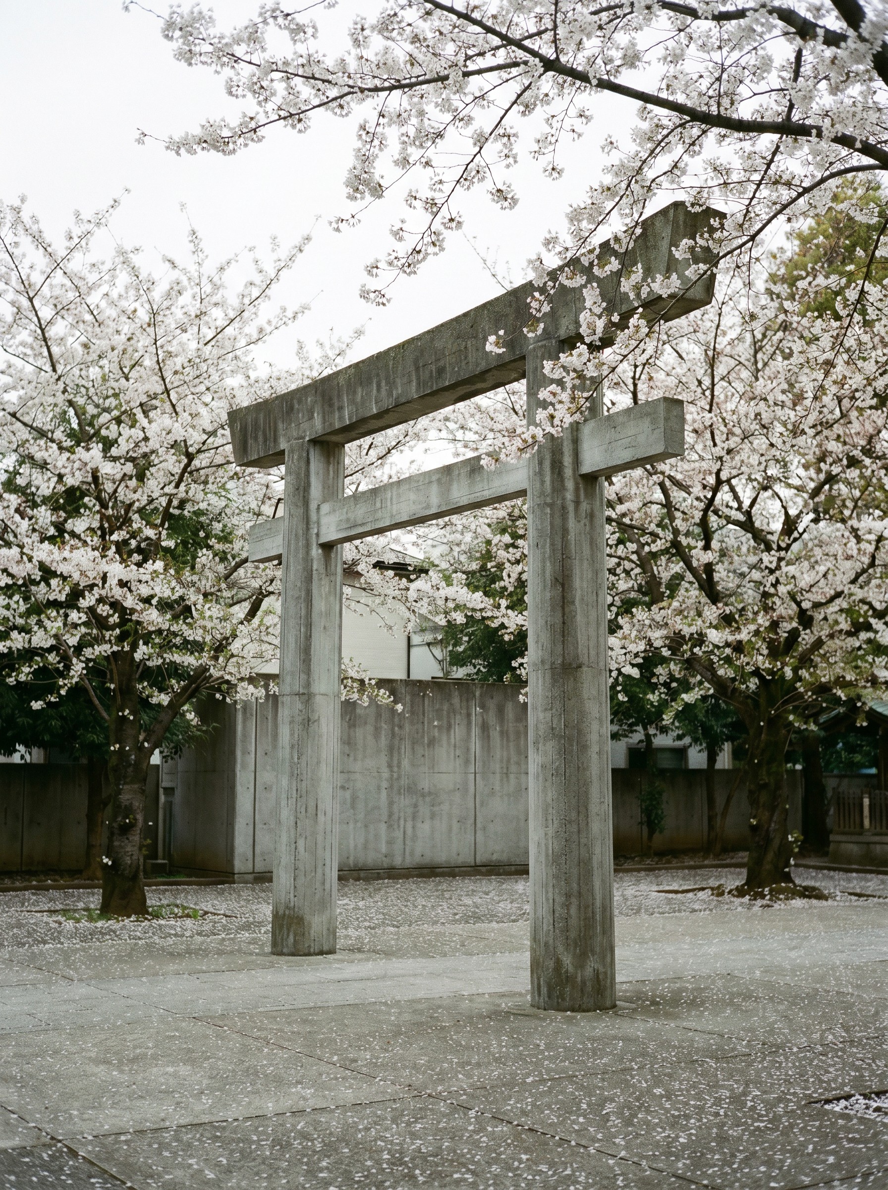 Concrete gate, Koenji
